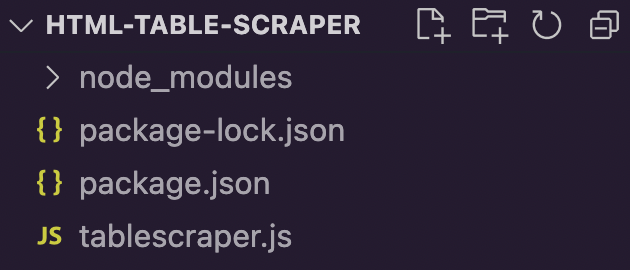 HTML-Tabelle Scraper