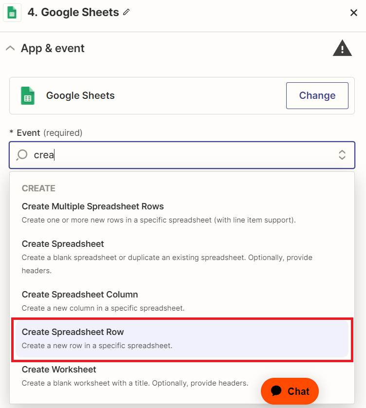 Tambahkan data ke Google Spreadsheet