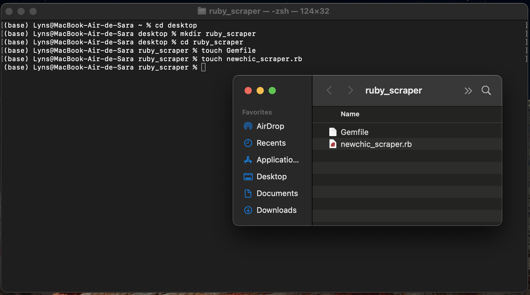 Bild einer Ruby Scraper-Datei.