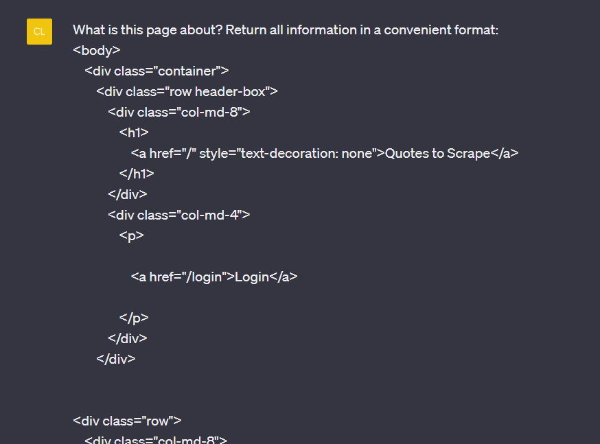 Buat command prompt dengan kode HTML