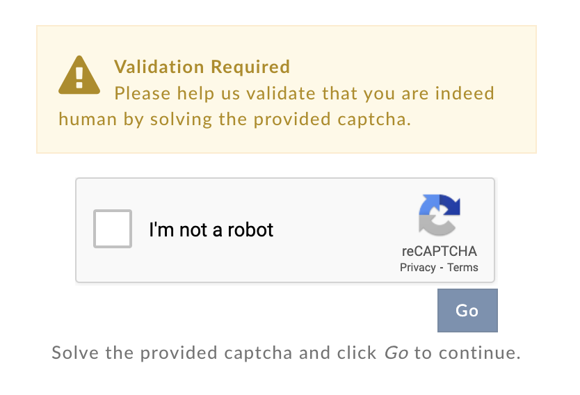 CAPTCHA-Bot-Erkennung