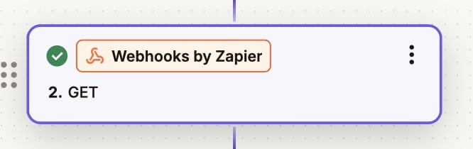 Der Zapier -Test lief korrekt und hat jetzt ein grünes Zecken