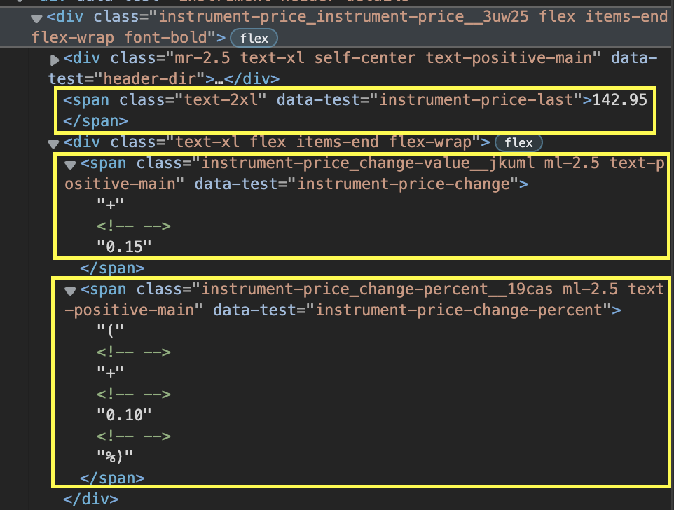 Auswahl der CSS -Selektoren